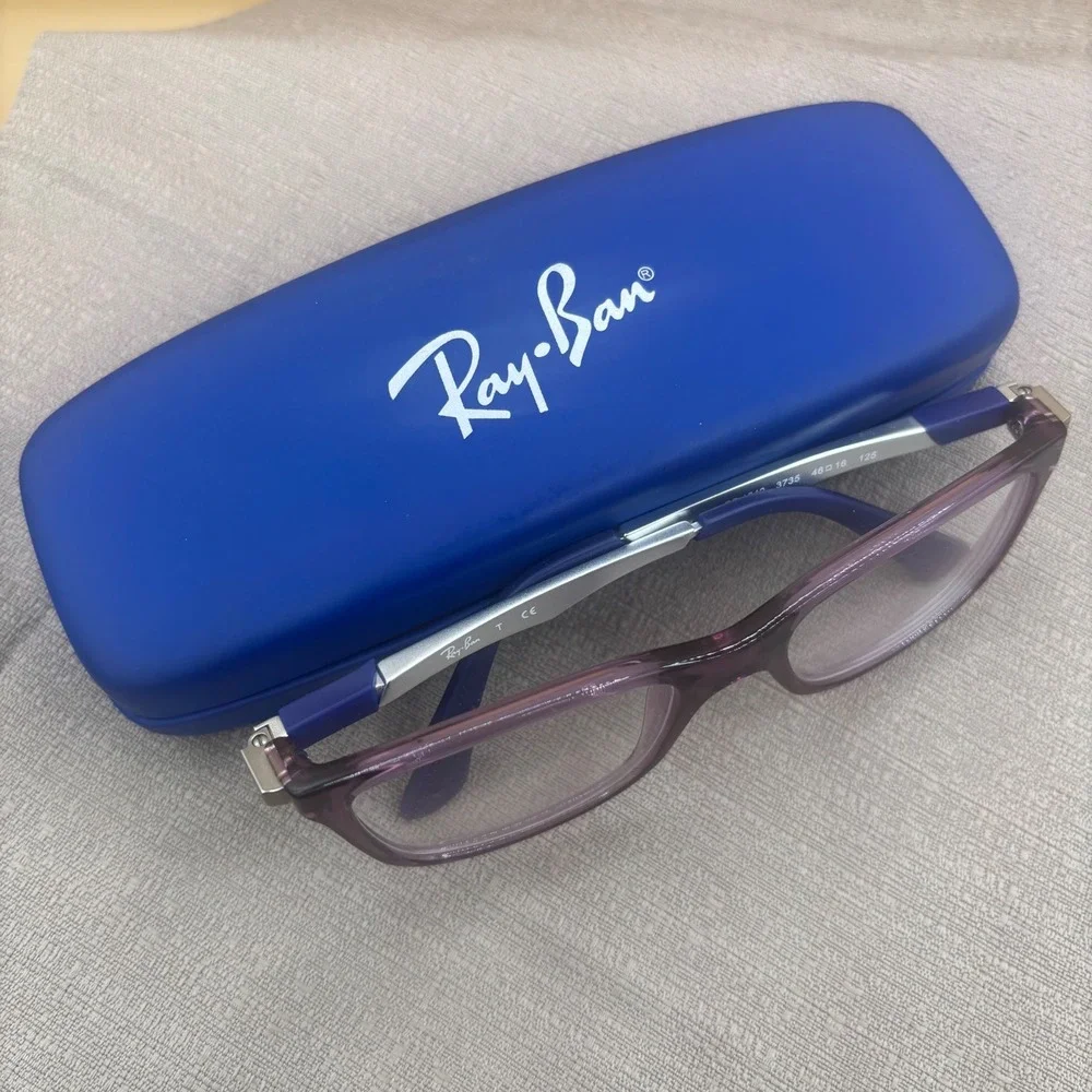 Ray-Ban Junior RB1549 3735 Purple / Blue Eyeglass Frames with Case 46-16